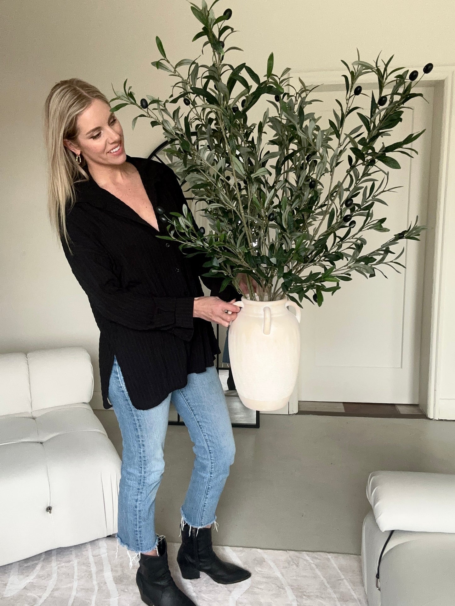 Faux Olive Stem/Branch