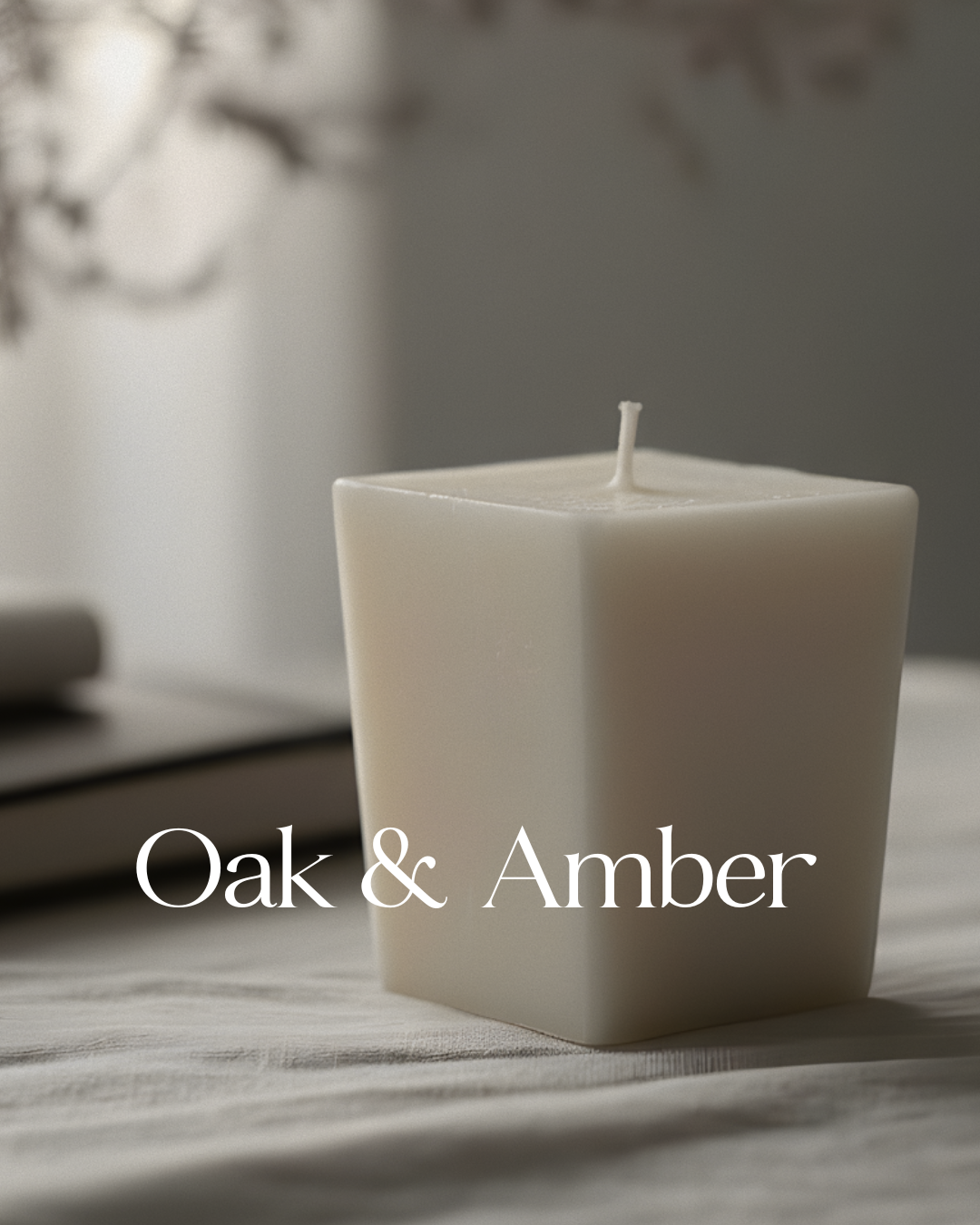 Oak & Amber - 9oz Candle Refill