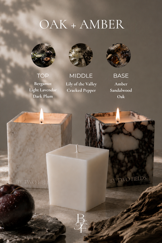 Oak & Amber - 9oz Candle Refill