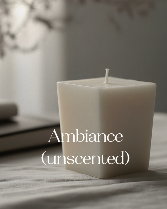 Ambiance (unscented) - 9oz Candle Refill