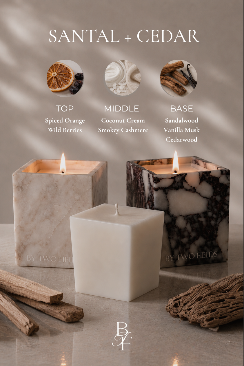 Santal & Cedar - 9oz Candle Refill