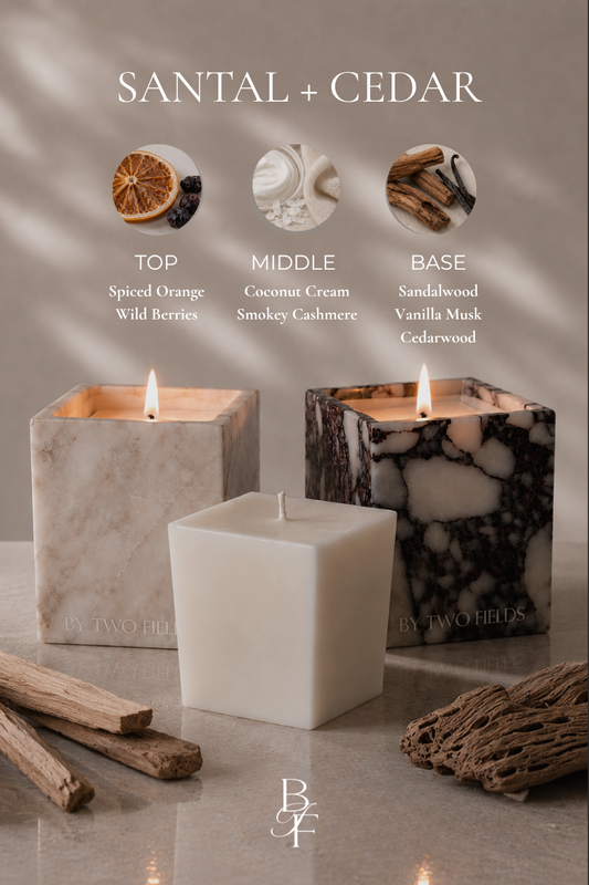 Santal & Cedar - 9oz Candle Refill