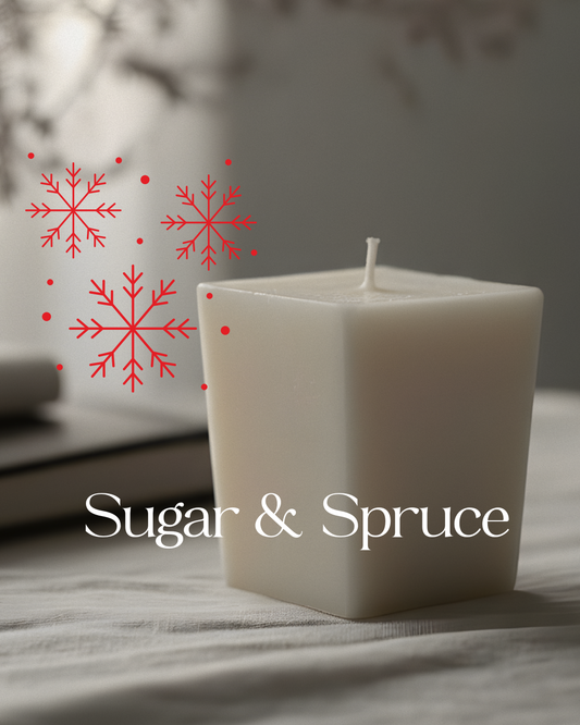Sugar & Spruce - 9oz Candle Refill