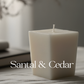 Santal & Cedar - 9oz Candle Refill
