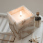 The Refillable Candle System -Light Calacatta