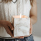 The Refillable Candle System -Light Calacatta