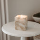 The Refillable Candle System -Light Calacatta