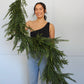 Real-Touch Faux Cypress Mixed Garland - 8ft - PRE-ORDER