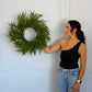 Real-Touch Faux Cypress Mixed Wreath - PRE-ORDER