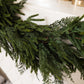 Real-Touch Faux Cypress Mixed Garland - 8ft - PRE-ORDER